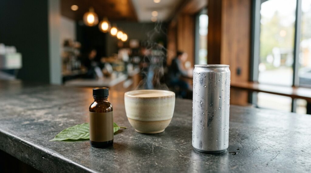 Kratom Shots vs Kava vs Energy Drinks